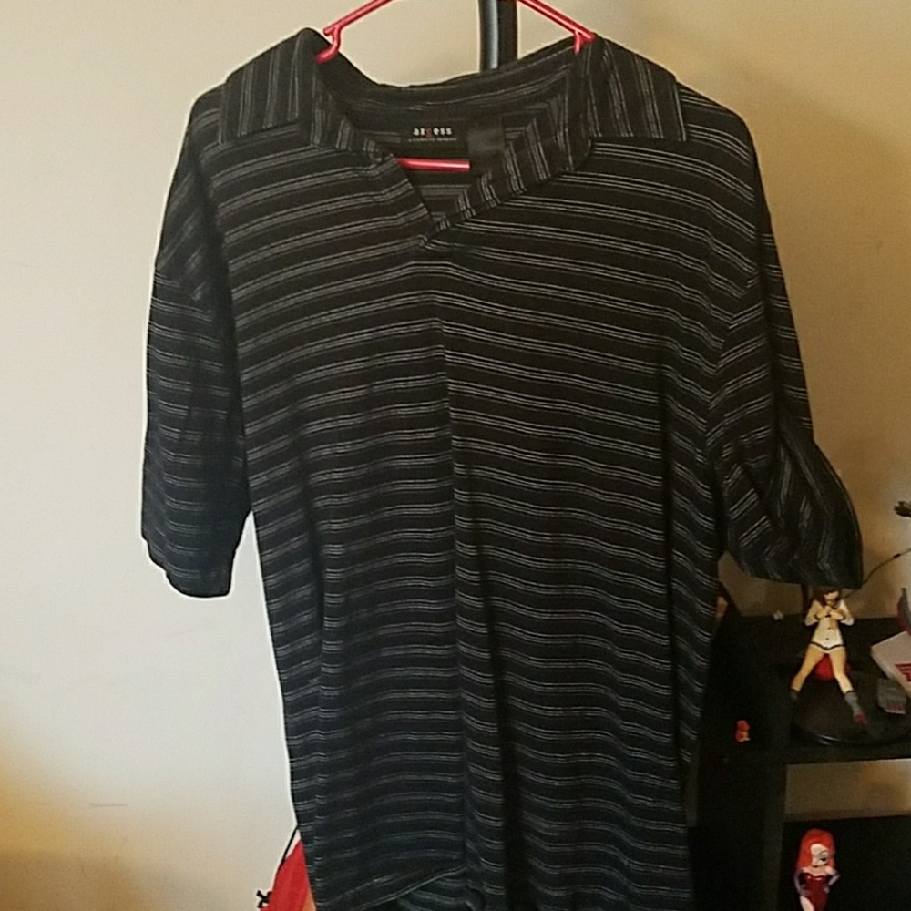 Striped polo